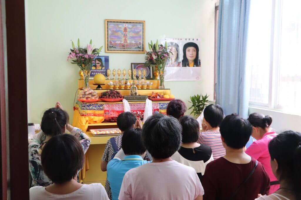 深圳第三世多杰羌佛佛誕放生